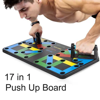 Átfogó 17 1 Push Up Board System Fitness Edzés TORNATEREM Body Building Push-up Áll Izmok Sport Felszerelés