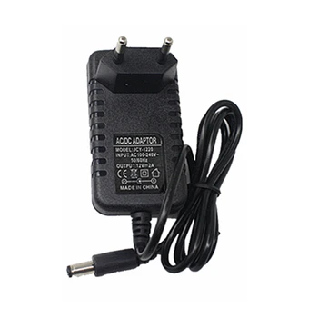 1DB 24W EU-US Plug Vezető Adapter AC110V 220V DC 12V 2A 5.5*2.1 mm-es LED Tápegység LED Szalag Világítás Transzformátor Adapter