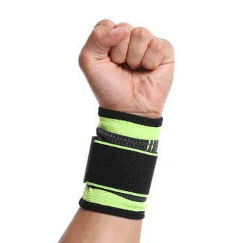 Fitnesz Felszerelés csúszásmentes Lélegző, S Izzadság-elvezető Bracers Kényelmes Ingyenes Alkalmazkodási Handguard Sport Bracers