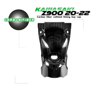 A Kawasaki Z900 2020 2021 2022 100% - Os Teljes Szénszálas Felújítva Illő Kulcs-Kap-Fedezze Spoiler Motorkerékpár
