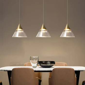 Egyszerű Ebédlő Medál Lámpa Konyha Csillár Mennyezeti Lóg Étterem Fény Loft lakberendezés Modern LED-es Lámpatest