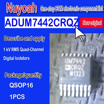 ADUM7442CRQZ-RL7 ADUM7442CRQZ UM7442CRQZ 16QSOP SMD Digital Isolator Új, Eredeti Helyszínen, 1 kV-os RMS négycsatornás Digitális Izolátorok