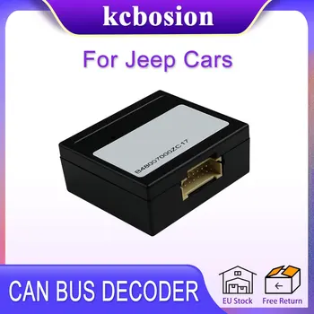 Kcbosion Autórádió Adapter Canbus Doboz Erősítő Dekódoló Wrangler Jeep Cherokee Iránytű Lázadó Kaliberű Rambler Cars 2 Din