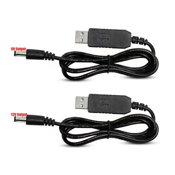 USB hogy a Dc 5.5x2.1mm Power Boost Sor USB 5V Dc 9V / 12V Lépés Modul USB Átalakító, Adapter Kábel, 5.5x2.1mm