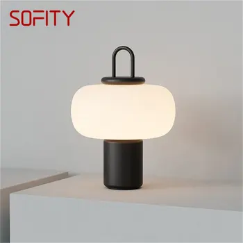 SOFITY Posztmodern asztali Lámpa Egyszerű Design LED Kreatív asztali Lámpa Dekoráció, Otthon Hálószoba, Nappali