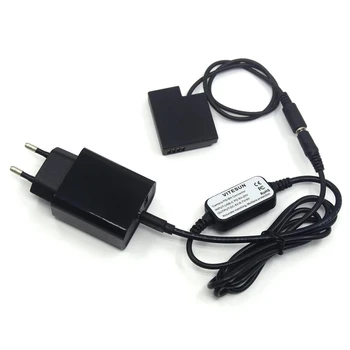 USB-C-Típusú Töltő Kábel+PD Töltő+DMW-BLH7E BLH7 Dummy Akkumulátor DMW-DCC15 A Lumix DMC-GM1 GM5 GF7 GF8 GF9 LX10 LX15 Kamera