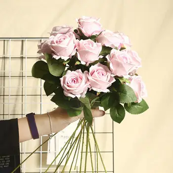 Divat Szimuláció Virág Örök Mesterséges Rose Anti-fade DIY Fotózás, Kellékek Szimuláció Virág