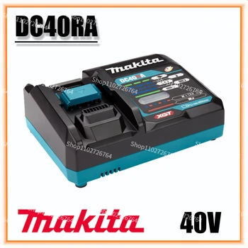 Makita DC40RA 40V Max XGT Gyors Optimális Töltő Digitális Kijelző Eredeti 40V Lítium Akkumulátor Töltő Kettős Ventilátor Kialakítás