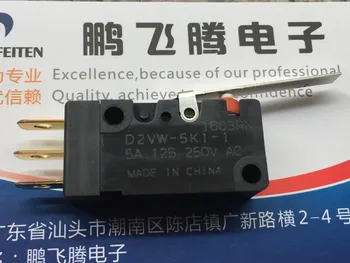 1DB Eredeti D2VW-5K1-1 vízálló porálló, illetve mikro kapcsoló érintse meg a gombot a stroke korlátozza a hinta kar