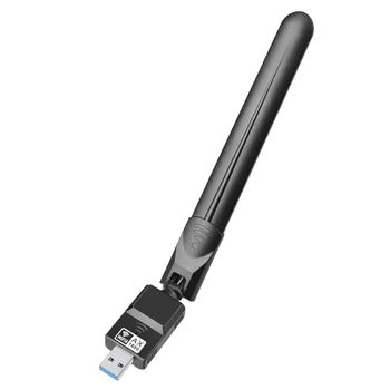 WiFi 6 USB Adapterrel Dual Band 802.11 FEJSZE 2, 4 G 5 ghz-es Vezeték nélküli Wi-Fi Dongle Hálózati Kártya 1800Mbps USB 3.0 Adapter Nyerni 10 11