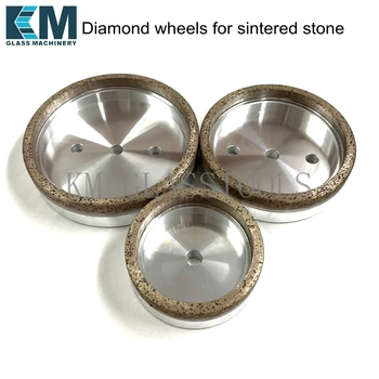 Gyémánt kerekek szinterezett kő,Átmérő 150mm/130mm/100mm.