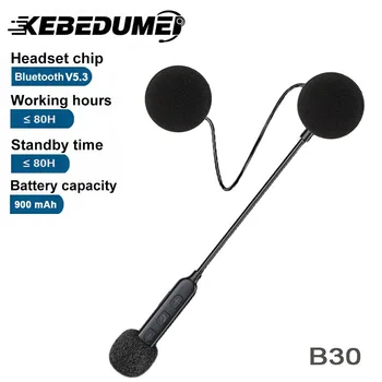 Bluetooth-Motoros Bukósisak Headset BT5.3 Vezeték nélküli Lovaglás Fejhallgató Anti-interferencia Motort Kihangosító Síelés Fülhallgató
