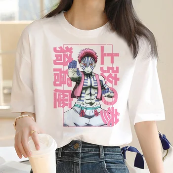 Démon Vadász póló nők Y2K Japán top Japán női ruházat