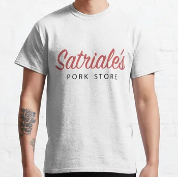 Satriale Húsos Store - Sopranos Póló férfi ruházat plus size felsők pólók grafikus póló