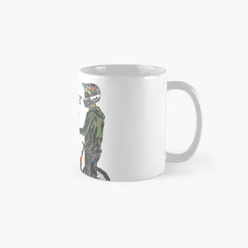 Fabio Wibmer Fabiolous Escape 2 Klasszikus Bögre Tea Drinkware Fotó Kezelni Kerek Ajándék Kávét Egyszerű Kupa Kép Design