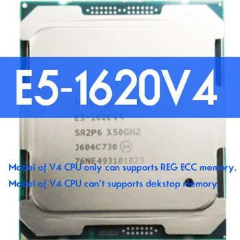Xeon E5 1620 V4 Processzor 3.50 GHZ-es Quad-Core 8 Szál 10MB 140W LGA 2011-3 CPU 1620V4 Atermiter X99 DDR4 Motherboar kit xeon