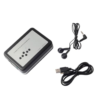 Kazetta To MP3 Converter USB Kazettás Rögzítés Walkman magnó Átalakítani Szalagok U-Lemez