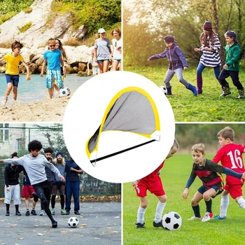 Hordozható labdarúgás Labdarúgás Cél Nettó Összecsukható Képzés Célja, hogy a Nettó Gyerekeknek Gyermek Fedett Szabadtéri Játék Játék Összecsukható Foci Cél