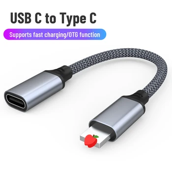 OTG Adapter Kábel USB-Típus C-Gyors Adatátvitel közben az Ios Mobil Telefonok, tabletek vagy Egyéb Eszközök